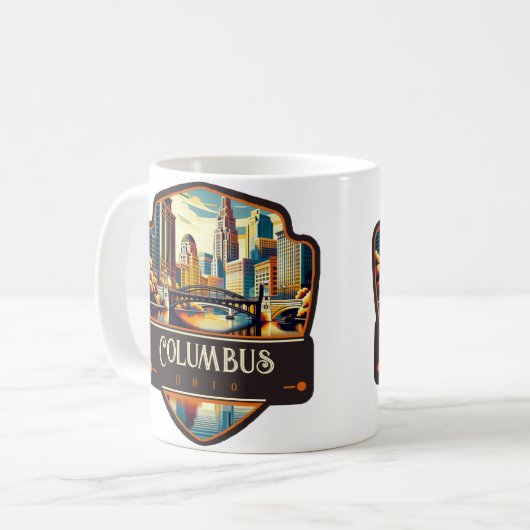 Mug Columbus, Ohio | VINTAGE (Devant gauche)