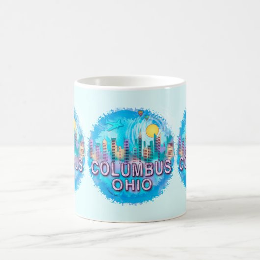 Mug Columbus Skyline (Centre)