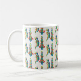 Mug Columna Vertebral Acuarelas (Mosaico) Koffiemok