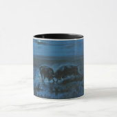 Mug Combat au clair de lune (Combat de buffles) (Centre)