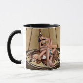 MUG COMBAT DANS UN TEEPEE (Gauche)