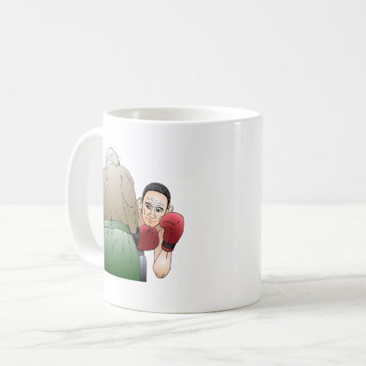 Mug Combat de boxe (Devant gauche)