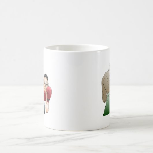 Mug Combat de boxe (Centre)