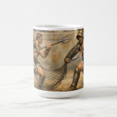 Mug Combat de gladiateurs romains Art classique (Centre)