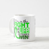 Mug Combat de mon lymphome non Hodgkinien de la vie (Devant gauche)