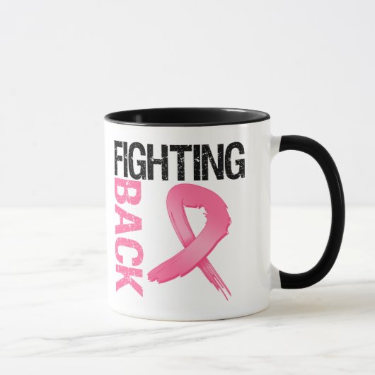 Mug Combat de retour du cancer du sein (Droite)