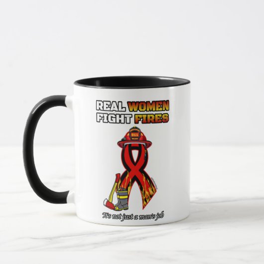 MUG COMBAT RÉEL DES FEMMES (Gauche)