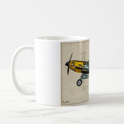 Mug Combattant Bf109 (Gauche)