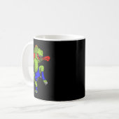 Mug Combattant de Muay Thai Mma T-rex Comt d'arts mart (Devant gauche)