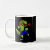 Mug Combattant de Muay Thai Mma T-rex Comt d'arts mart (Gauche)