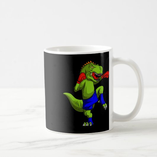 Mug Combattant de Muay Thai Mma T-rex Comt d'arts mart (Droite)