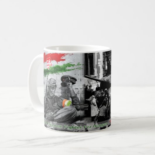 Mug Combattant hongrois 1956 % pipe% Szabadságharcos (Devant gauche)