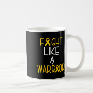 Mug Combattre comme un guerrier T-shirt de sensibilisa