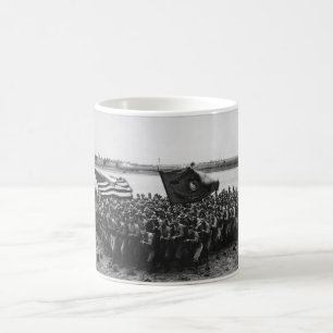 Mug Combattre d'abord la Marine Corps 1918 des