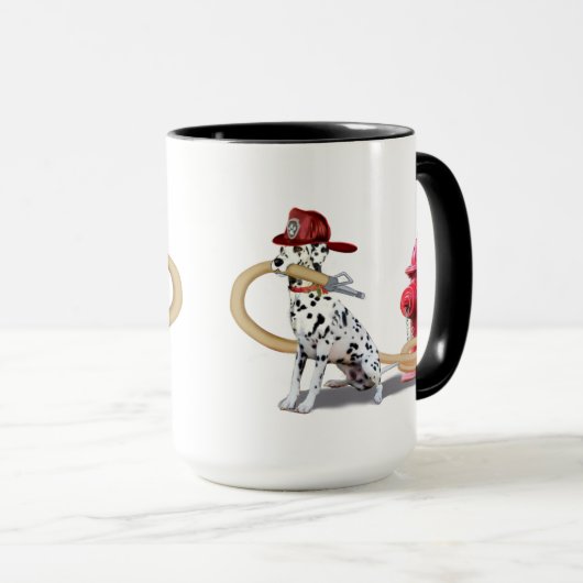 MUG COMBATTRE DALMATIQUE (Devant droit)