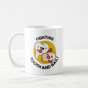 Mug Combattre Des Puns De Boxe Drôle Pour Les Dents Et