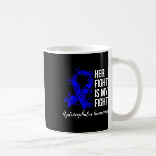 Mug Combattre est mon combat de sensibilisation à l'hy (Droite)