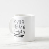 Mug Combien de noeuds pouvez-vous nouer ? (Devant gauche)