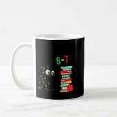 Mug Combien de nuits par semaine devriez-vous lire 6–7 (Gauche)