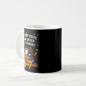 Mug Combien de nuits par semaine devriez-vous lire 6 7 (Devant gauche)