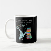 Mug Combien de nuits par semaine devriez-vous lire 6–7 (Gauche)
