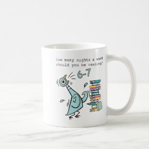 Mug Combien de nuits par semaine devriez-vous lire 6 7