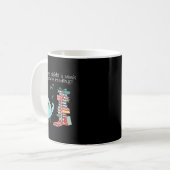 Mug Combien de nuits par semaine devriez-vous lire 6-7 (Devant gauche)