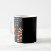 Mug Combien de nuits par semaine devriez-vous lire 6 7 (Devant gauche)