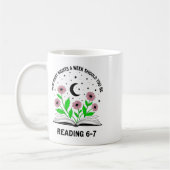 Mug Combien de soirs par semaine devriez-vous lire 6-7 (Gauche)