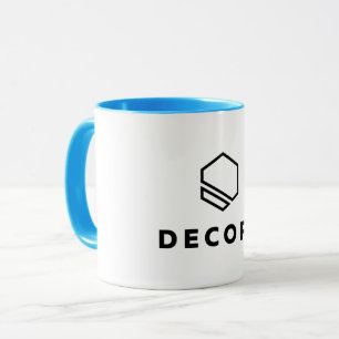 Mug combiné - 11 oz, bleu