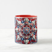 Mug combiné aux couleurs norvégiennes (Centre)