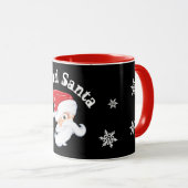 Mug Combo 11 oz drôle de mauvais Père Noël (Devant droit)