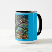 Mug combo, 15 oz-Arbre de vie (Devant droit)