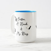 Mug Combo 45 cl (bleu ciel) (Devant gauche)
