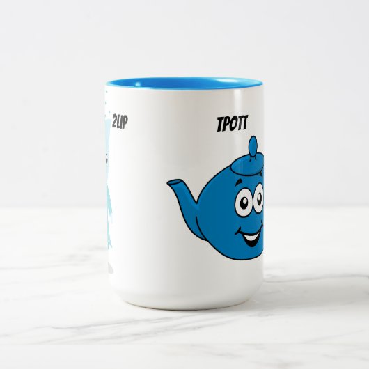 Mug Combo à 2 lèvres, 15 oz (Centre)