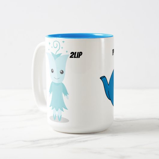Mug Combo à 2 lèvres, 15 oz (Devant gauche)