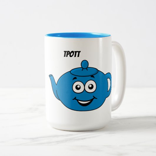 Mug Combo à 2 lèvres, 15 oz (Devant droit)