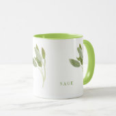 Mug combo à chaux de SAGE FRAIS (Devant droit)