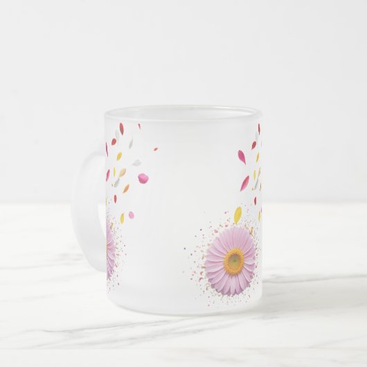 Mug combo à explosion florale - 15 oz** (Devant gauche)