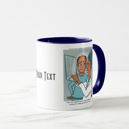 Mug combo à rayons X (Devant droit)