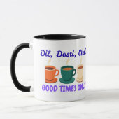 Mug Combo Aesthetic Dil Dosti Chai Desi Friends (Gauche)