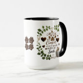 Mug Combo Amoureux des chats - Café Confort Chaud (Devant droit)