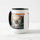 Mug Combo Apocalypse d'insectes, 15 oz (Devant gauche)
