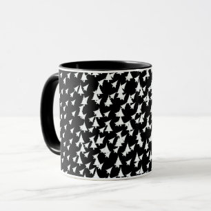 Mug Combo Arbres blancs noirs