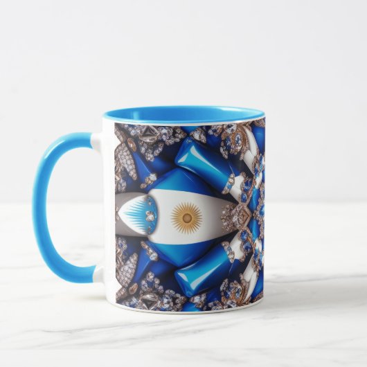 Mug combo aux couleurs argentines (Gauche)