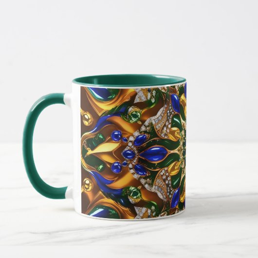 Mug combo aux couleurs brésiliennes (Gauche)