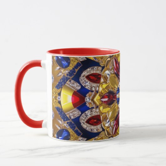 Mug combo aux couleurs colombiennes (Gauche)