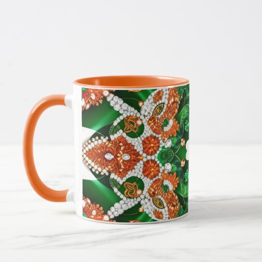 Mug combo aux couleurs irlandaises (Gauche)