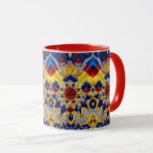 Mug combo aux couleurs roumaines (Devant droit)