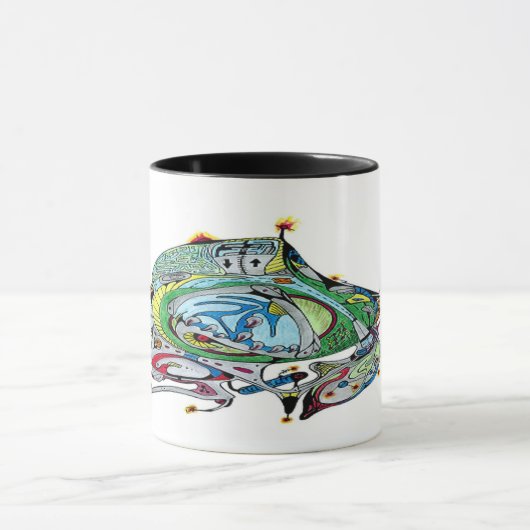 Mug Combo Avec Art De L'Espace 1 A.1 (Centre)